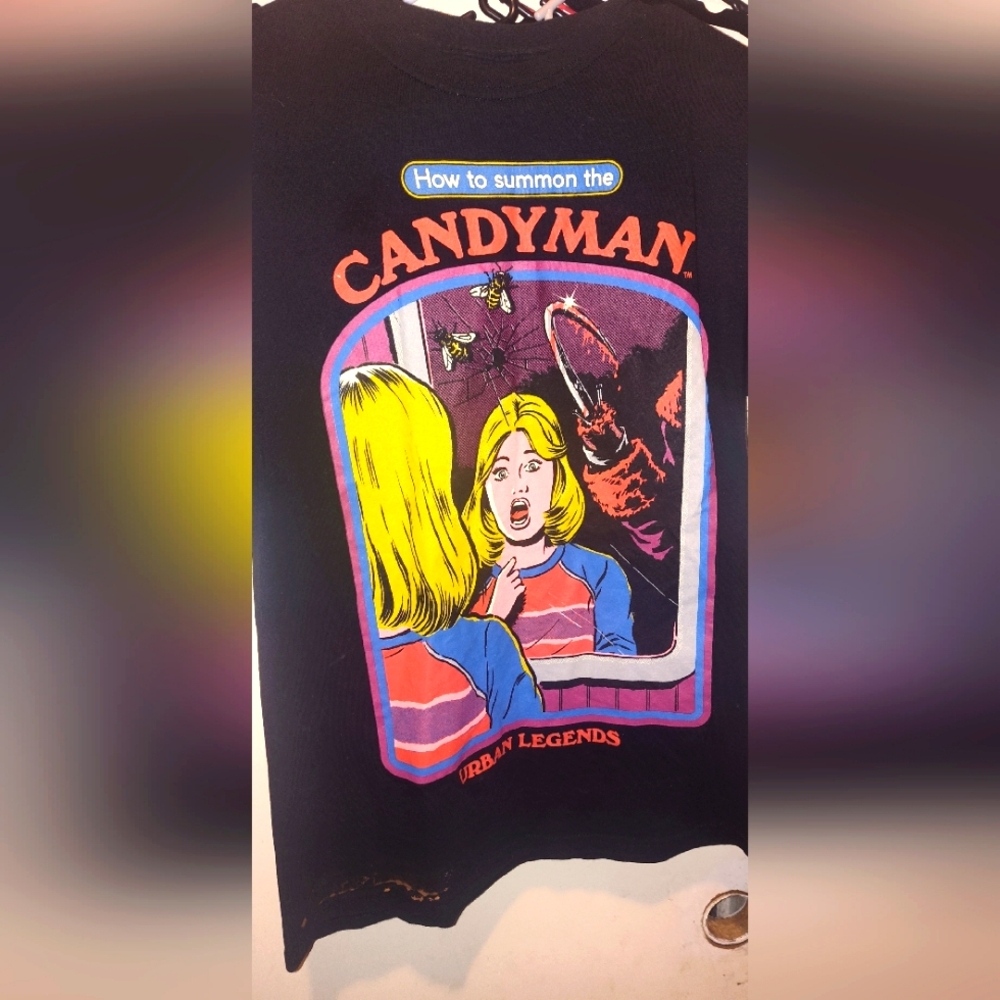 Candy man t shirt unisex size medium